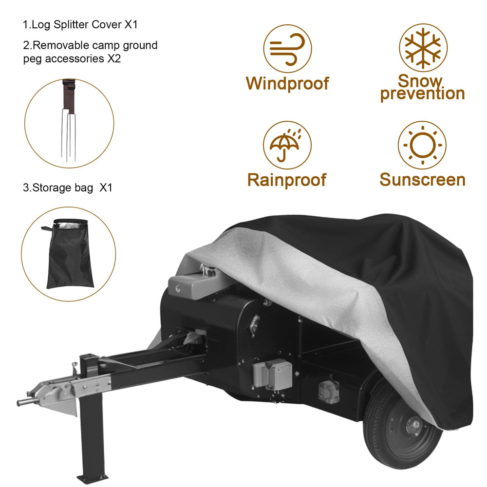 Goctoke storage bag and accessories keeping cover compact and organized