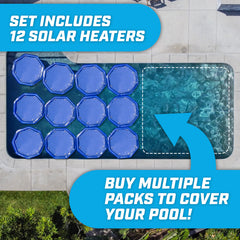 GoFloats V2 ring laying flat on water surface boosting solar absorption
