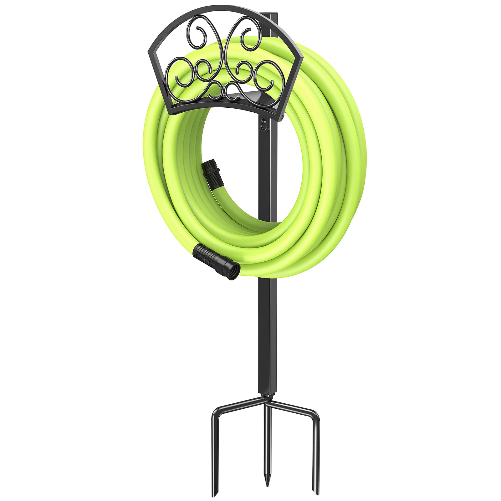 GOFORWILD front view showing full hose holder and tidy storage benefit