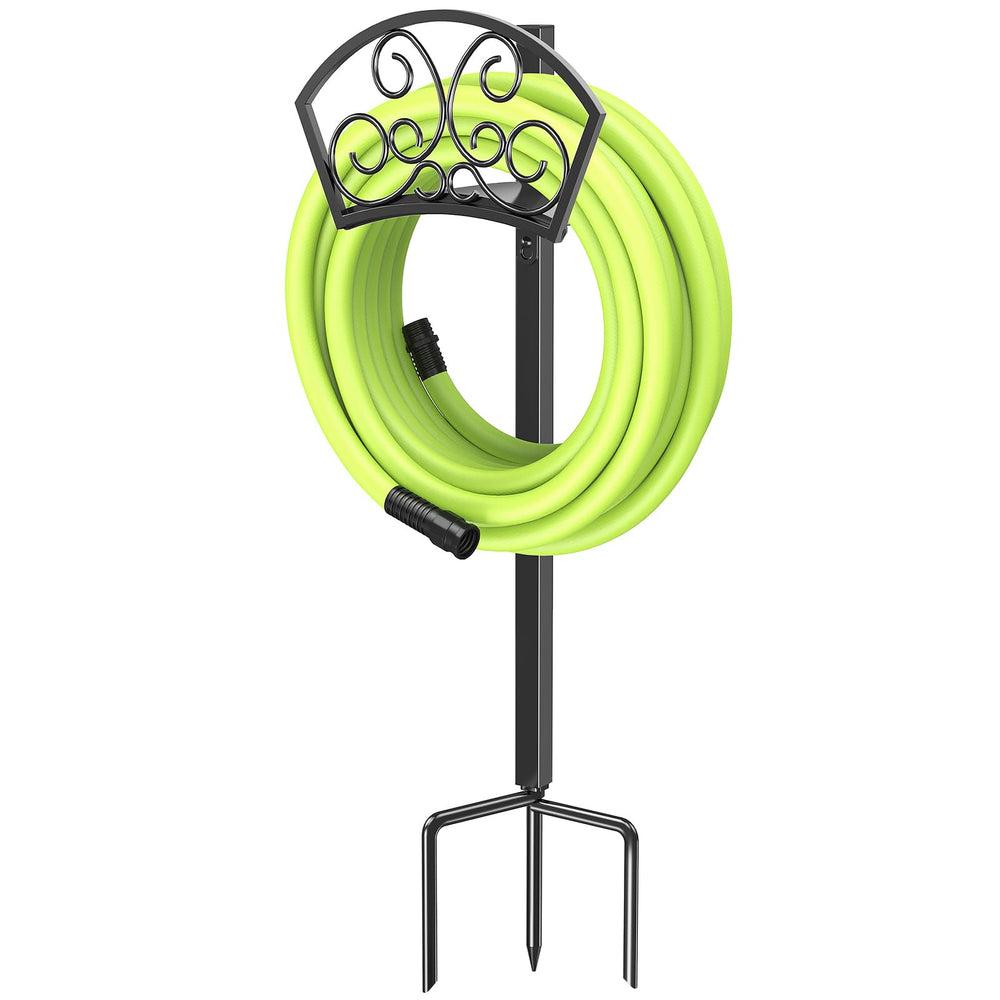 GOFORWILD front view showing full hose holder and tidy storage benefit