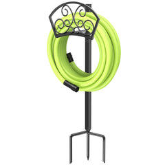 GOFORWILD front view showing full hose holder and tidy storage benefit