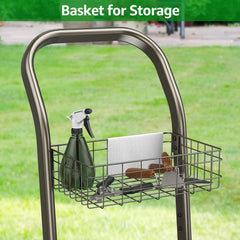 GOFORWILD non-slip crank handle in use for easy tangle-free winding