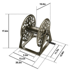 GOFORWILD person winding hose demonstrates easy operation benefit