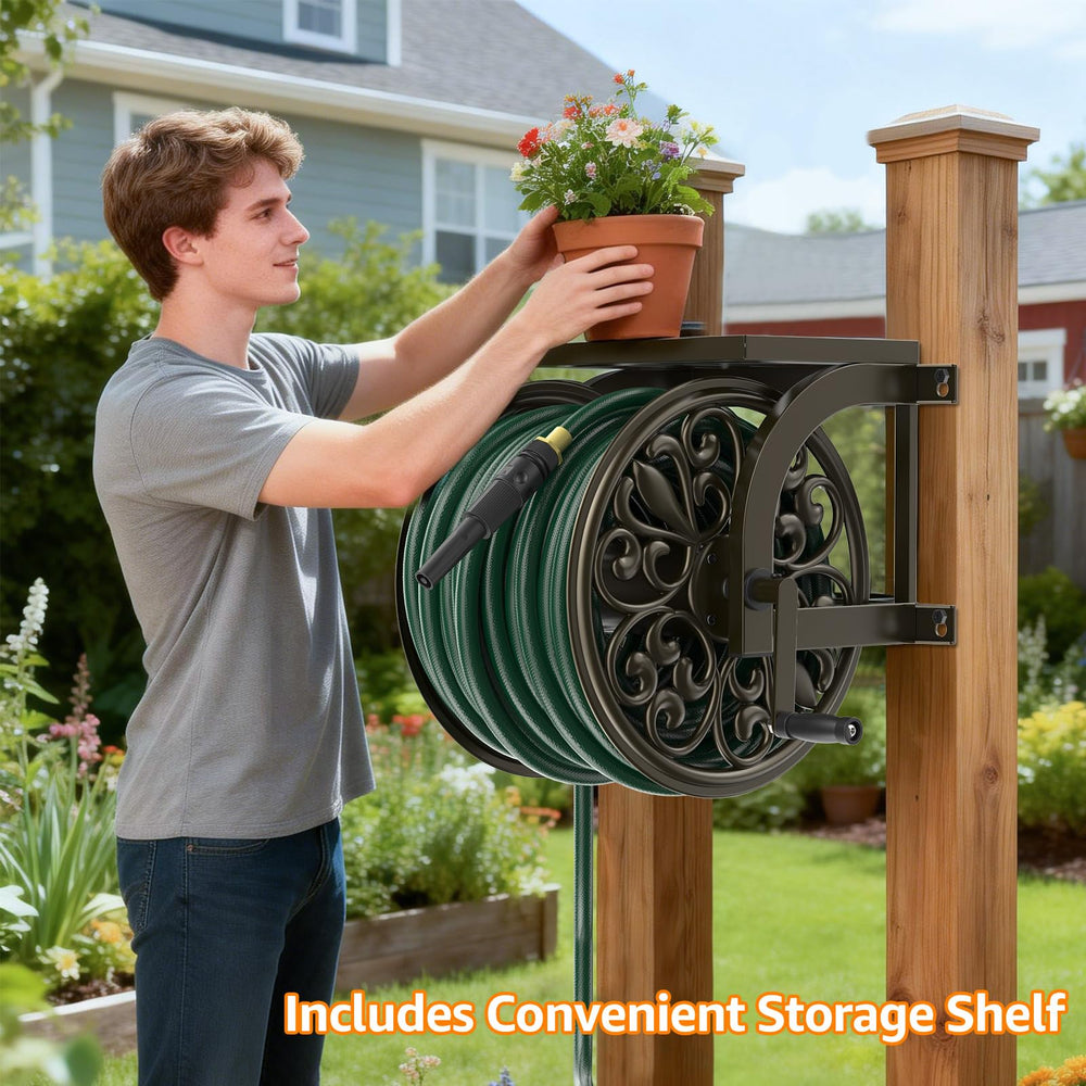 GOFORWILD lifestyle garden setting showing neat, attractive storage