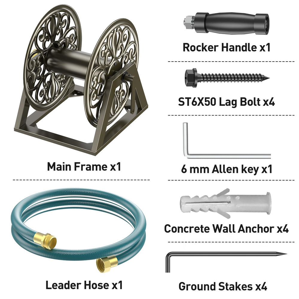 GOFORWILD mounting hardware laid out shows easy installation benefit