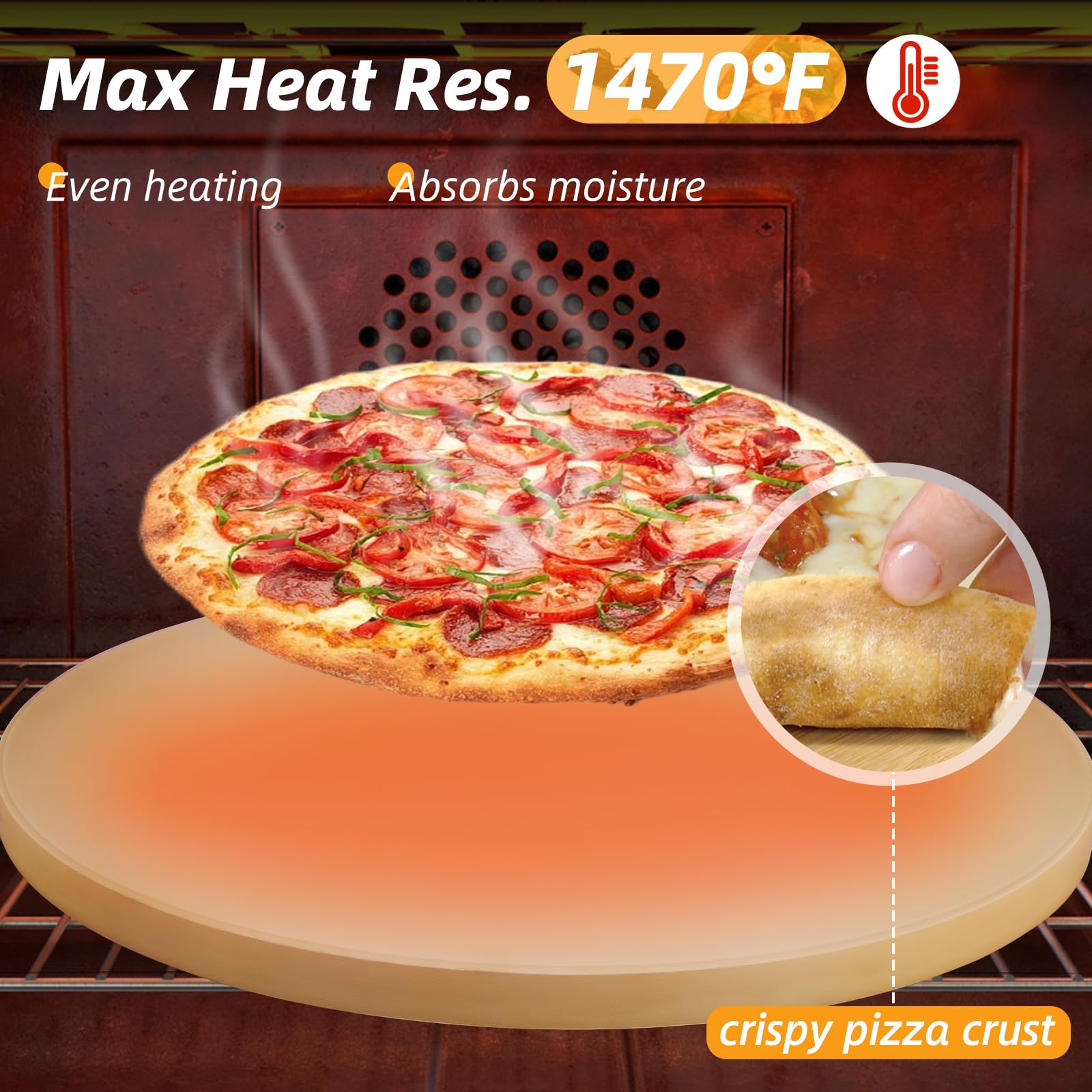GOFOWRK metal pizza peel and rocker cutter displayed for safer handling and fast slicing