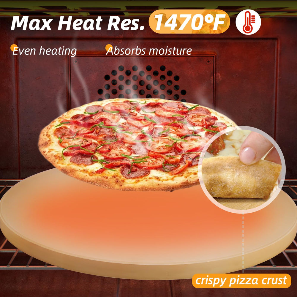 GOFOWRK metal pizza peel and rocker cutter displayed for safer handling and fast slicing