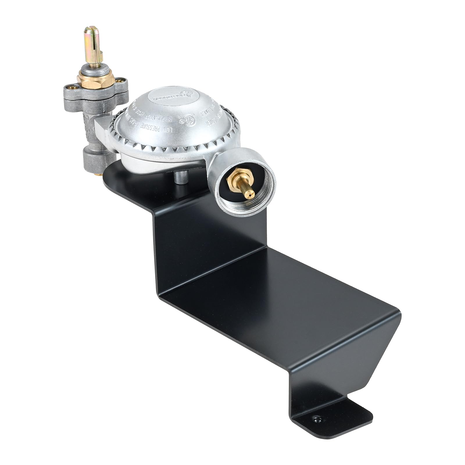 gohantee 64866 front assembly showing regulator and valve for reliable gas flow