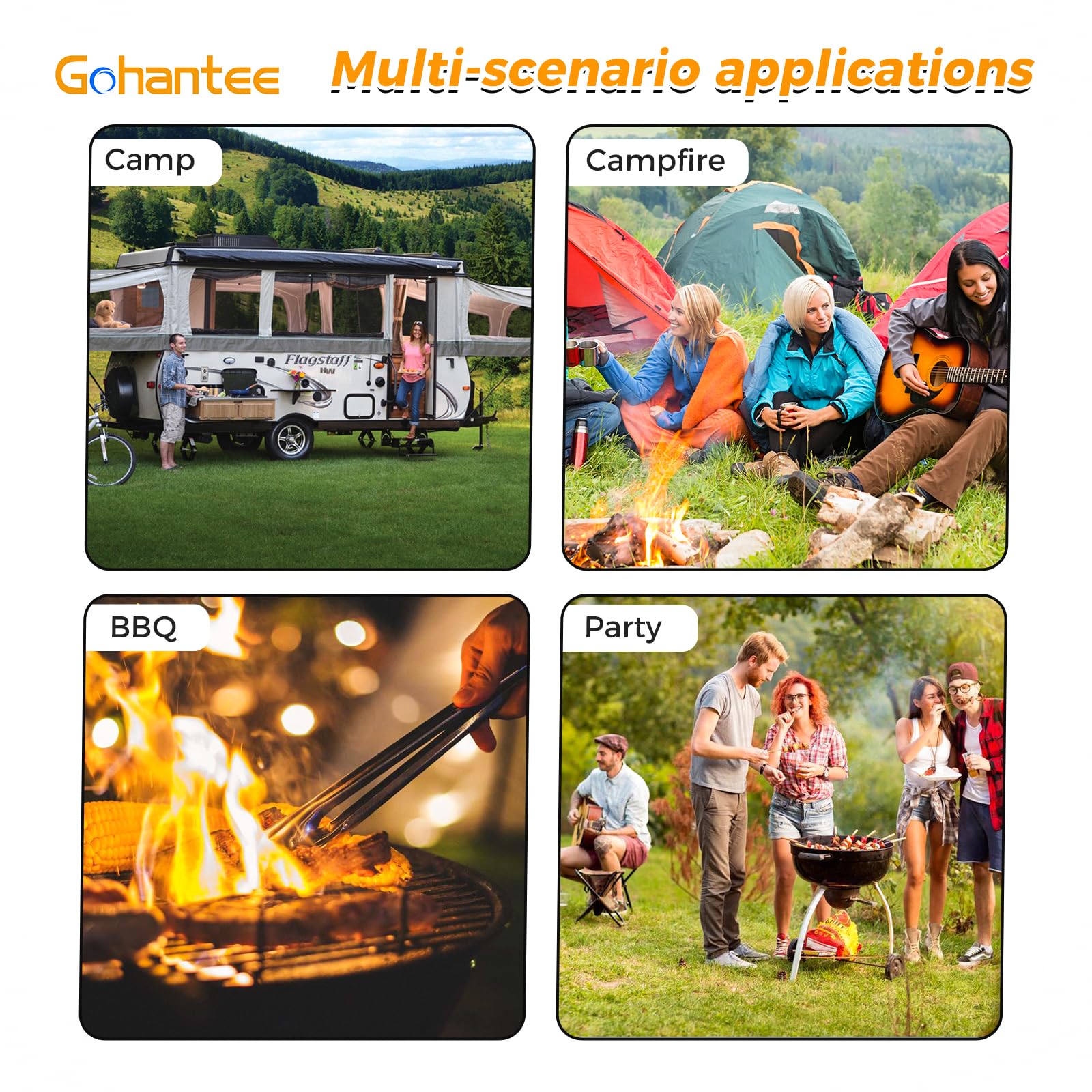 gohantee 64866 in outdoor grilling scene showing dependable cooking performance
