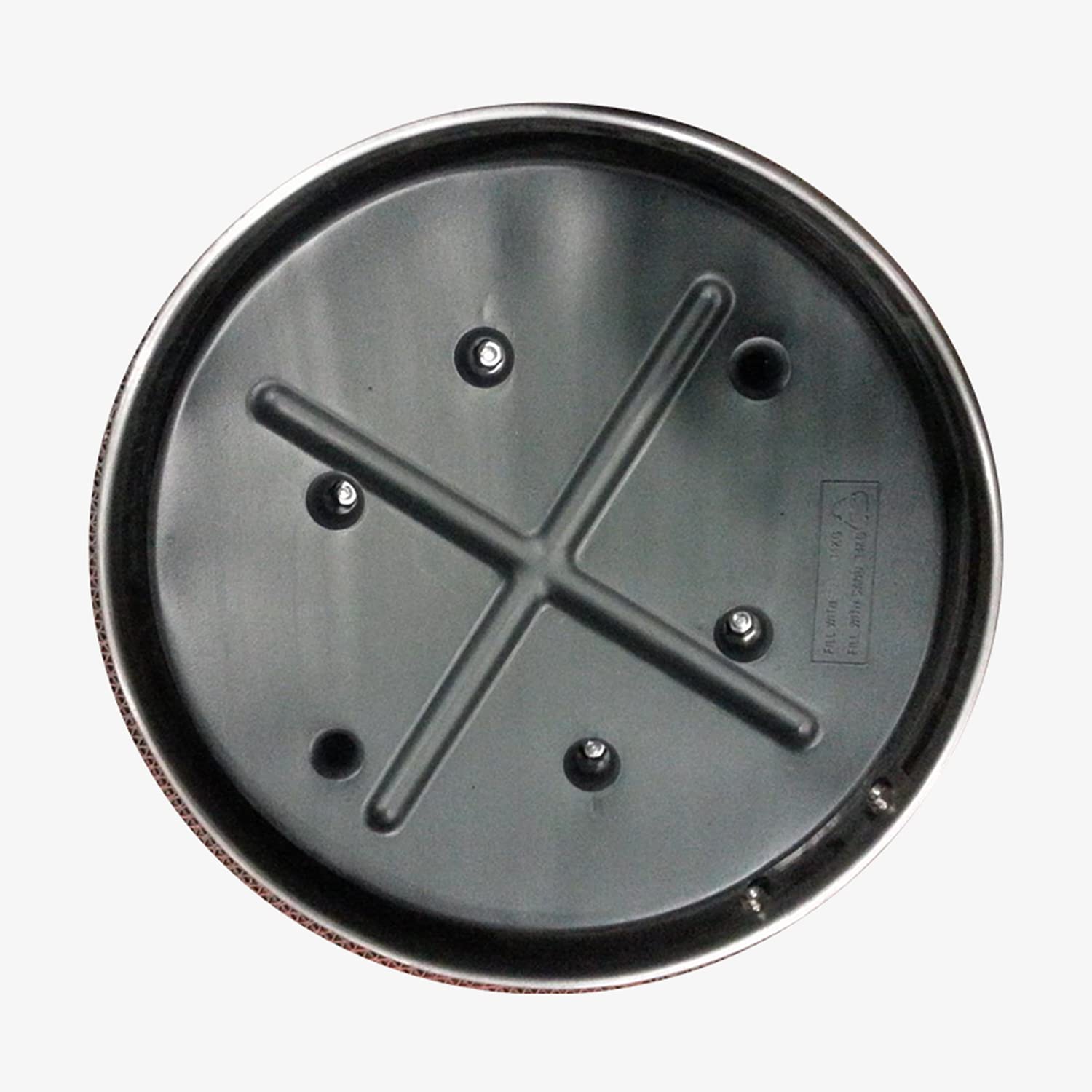 Golden Flame heavy-duty wheels for easy movement and repositioning