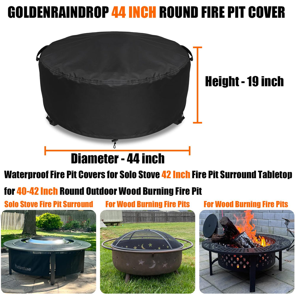 GoldenRaindrop close-up of 600D polyester texture and PU lining, resists UV and moisture