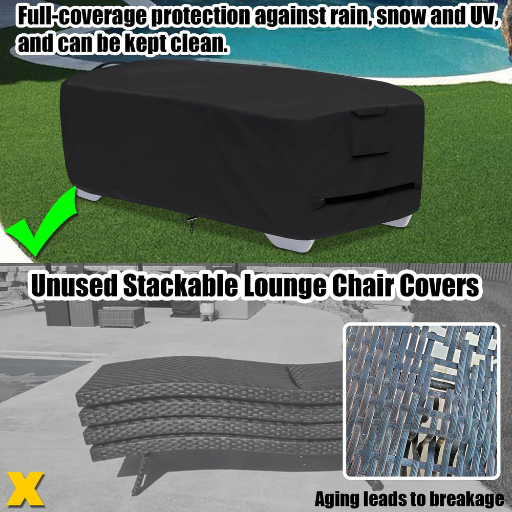 GoldenRaindrop easy-use handles and side straps for quick secure removal