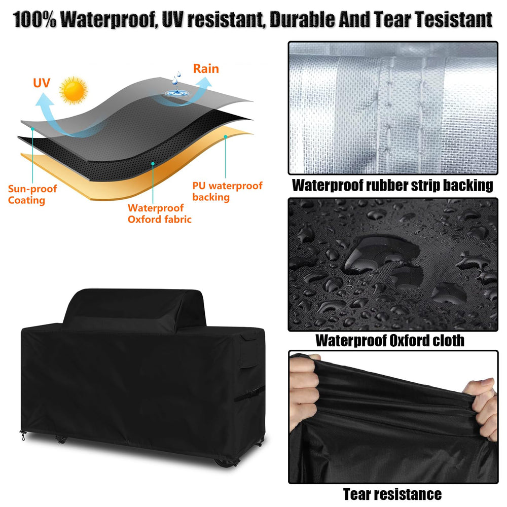 GoldenRaindrop scale comparison with measuring tape ensuring correct grill fit