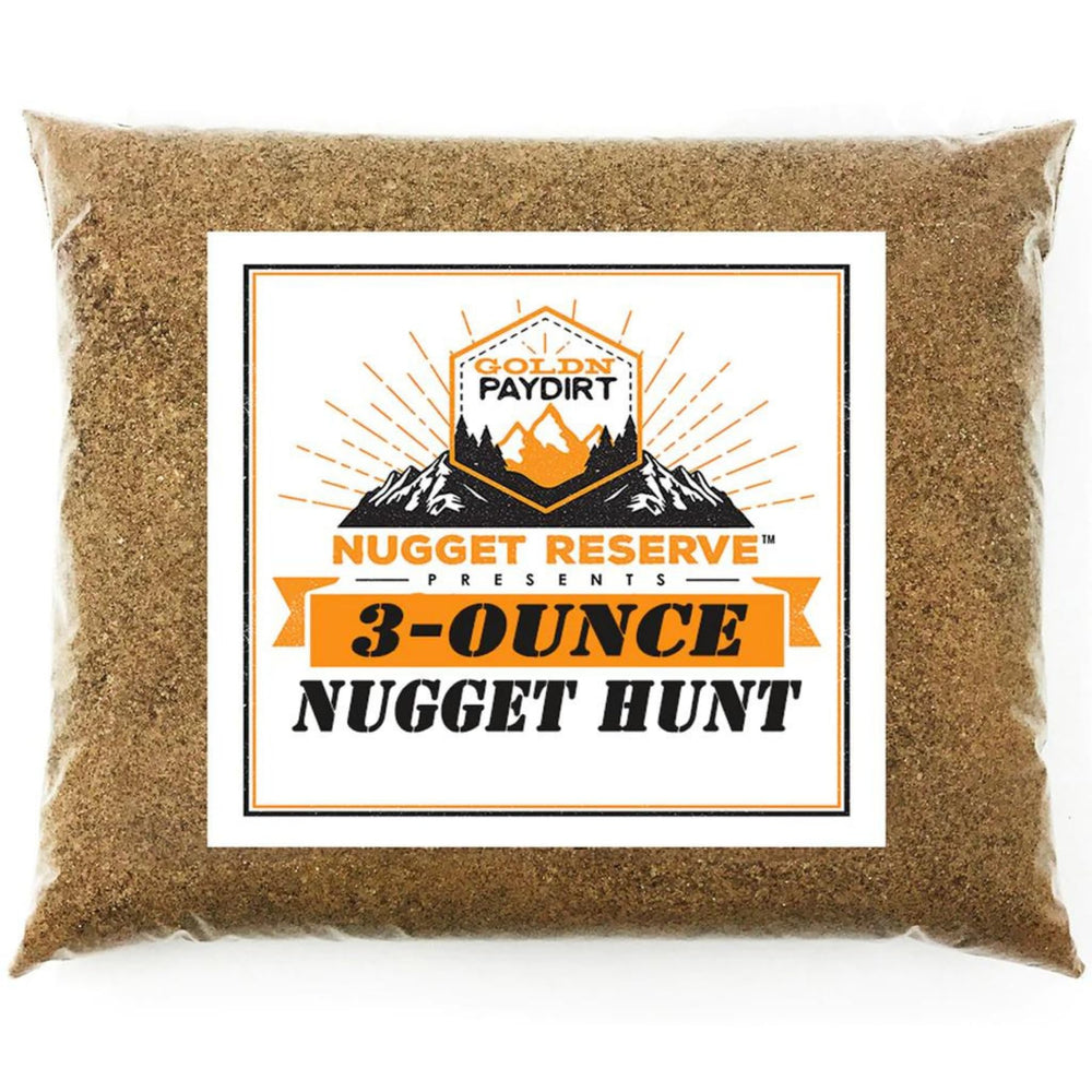 Goldn Paydirt front packaging showing sealed 3 ounce bag and brand for quick identification and confidence