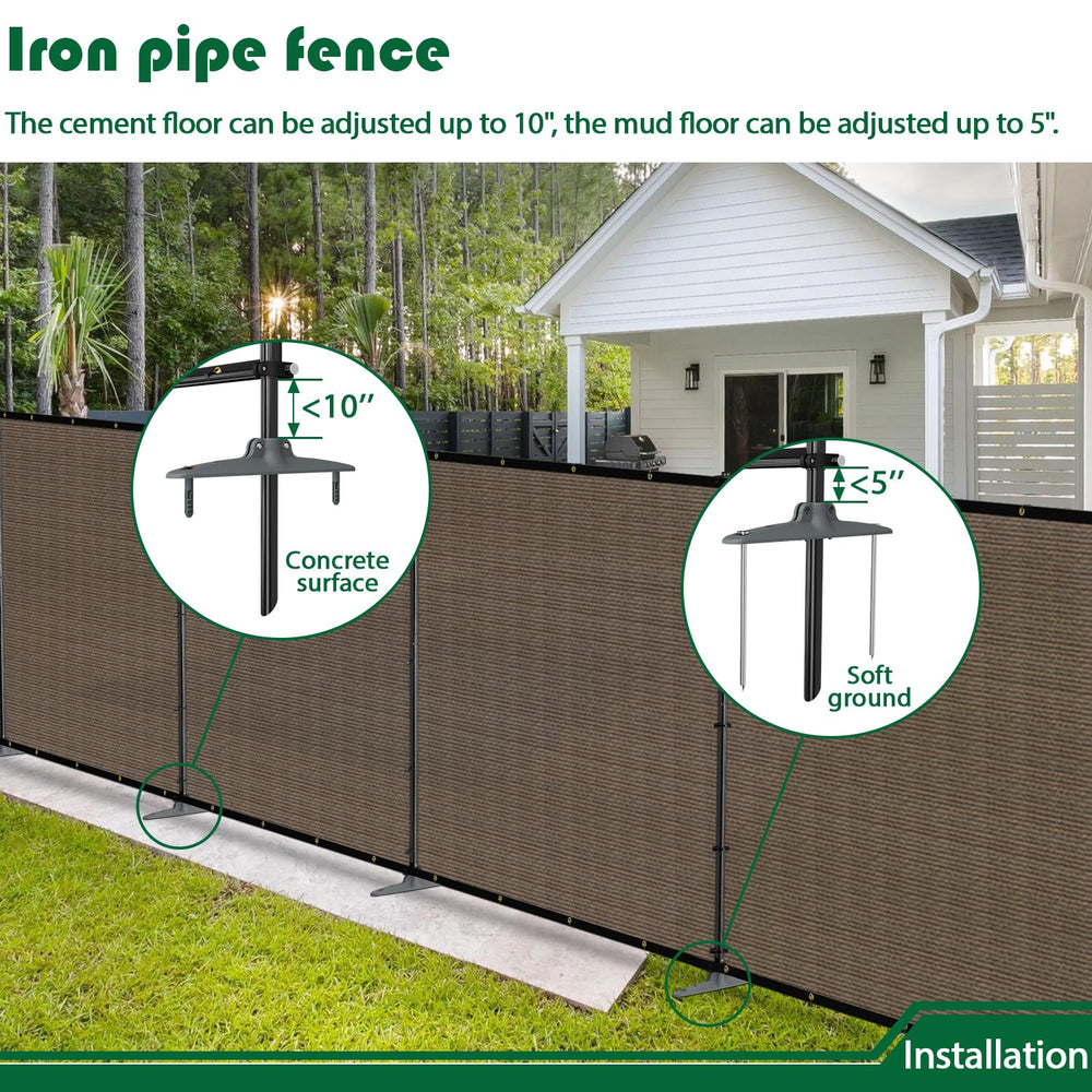 Goleray privacy panel installed in a backyard garden providing discreet separation benefit