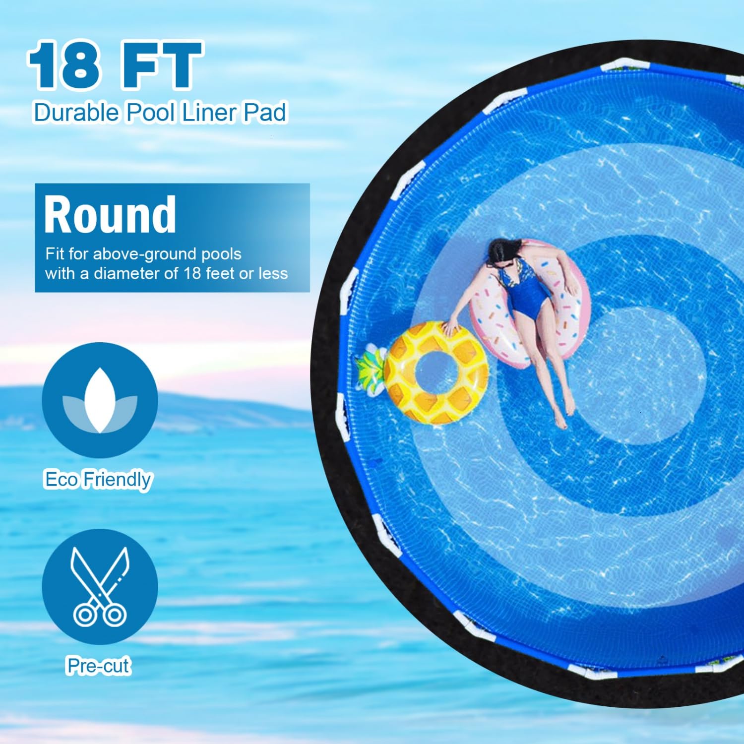 Gonioa close-up felt texture demonstrating thick durable protection