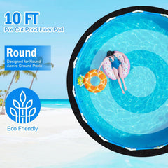 Gonioa close-up felt texture highlighting thick cushioning for liner protection