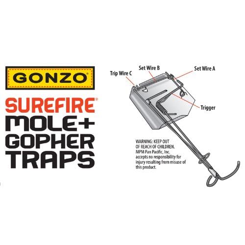 GONZO trap installed in tunnel showing targeted placement benefit
