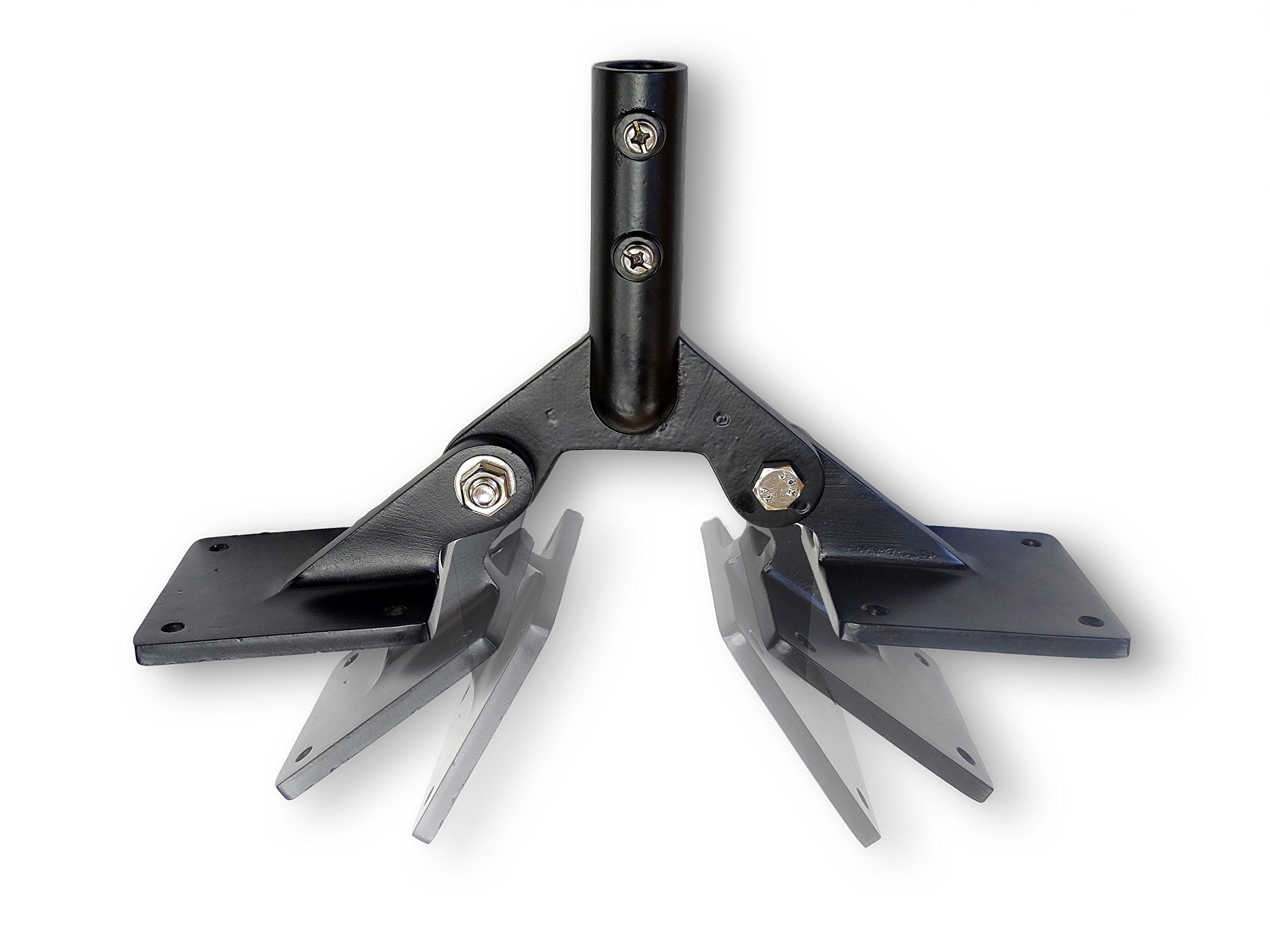 Good Directions 401AL installed on a roof supporting a weathervane and improving stability