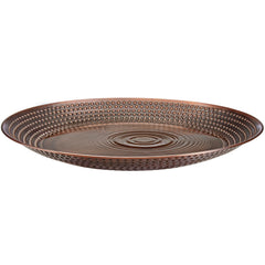 Good Directions front view of copper basin showing overall shape and bronze finish benefits curb appeal