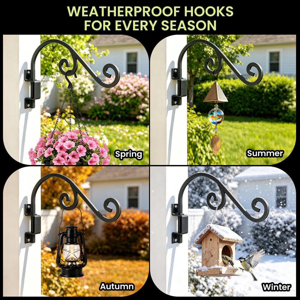 GOODBUY mounted with bird feeder showing versatility for wildlife feeding