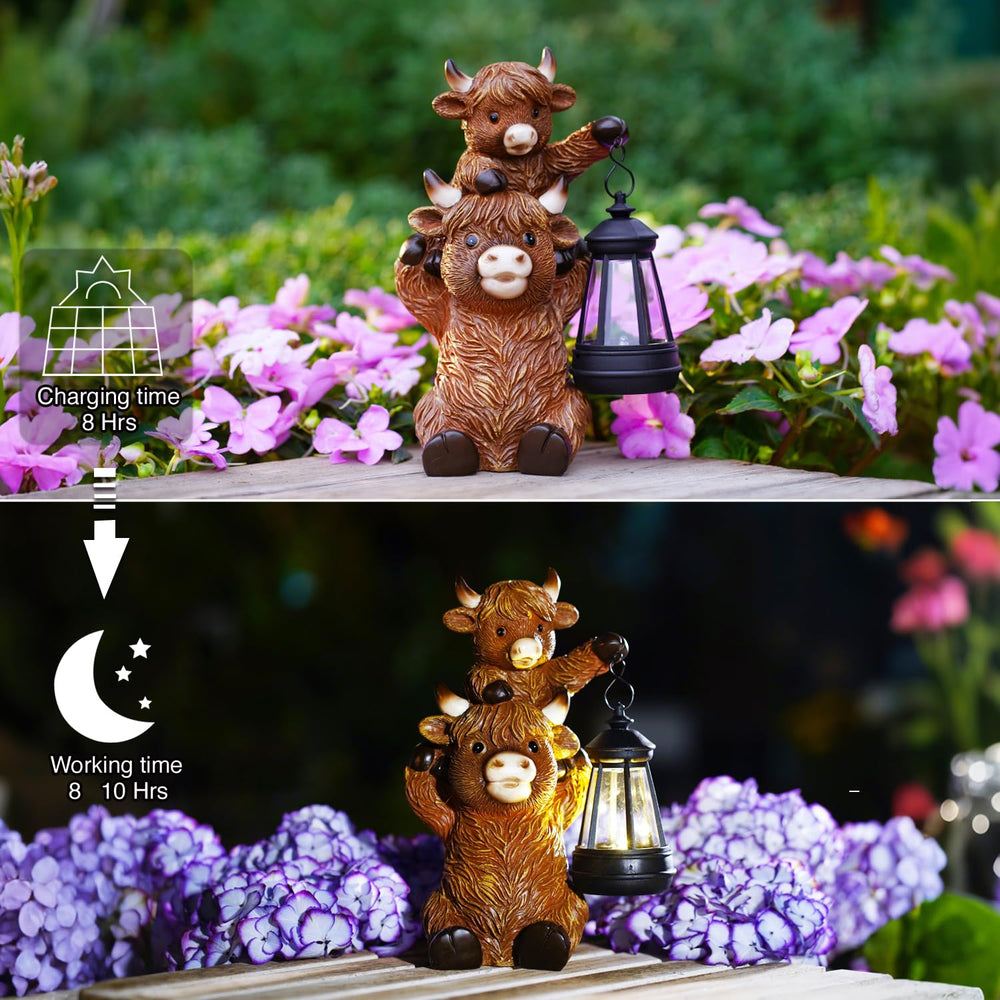 Goodeco statue staged in garden illustrating decorative curb appeal