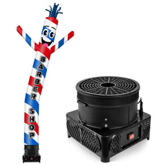 GOODENY front view of 10ft inflatable tube man showcasing bold colors and branding visibility