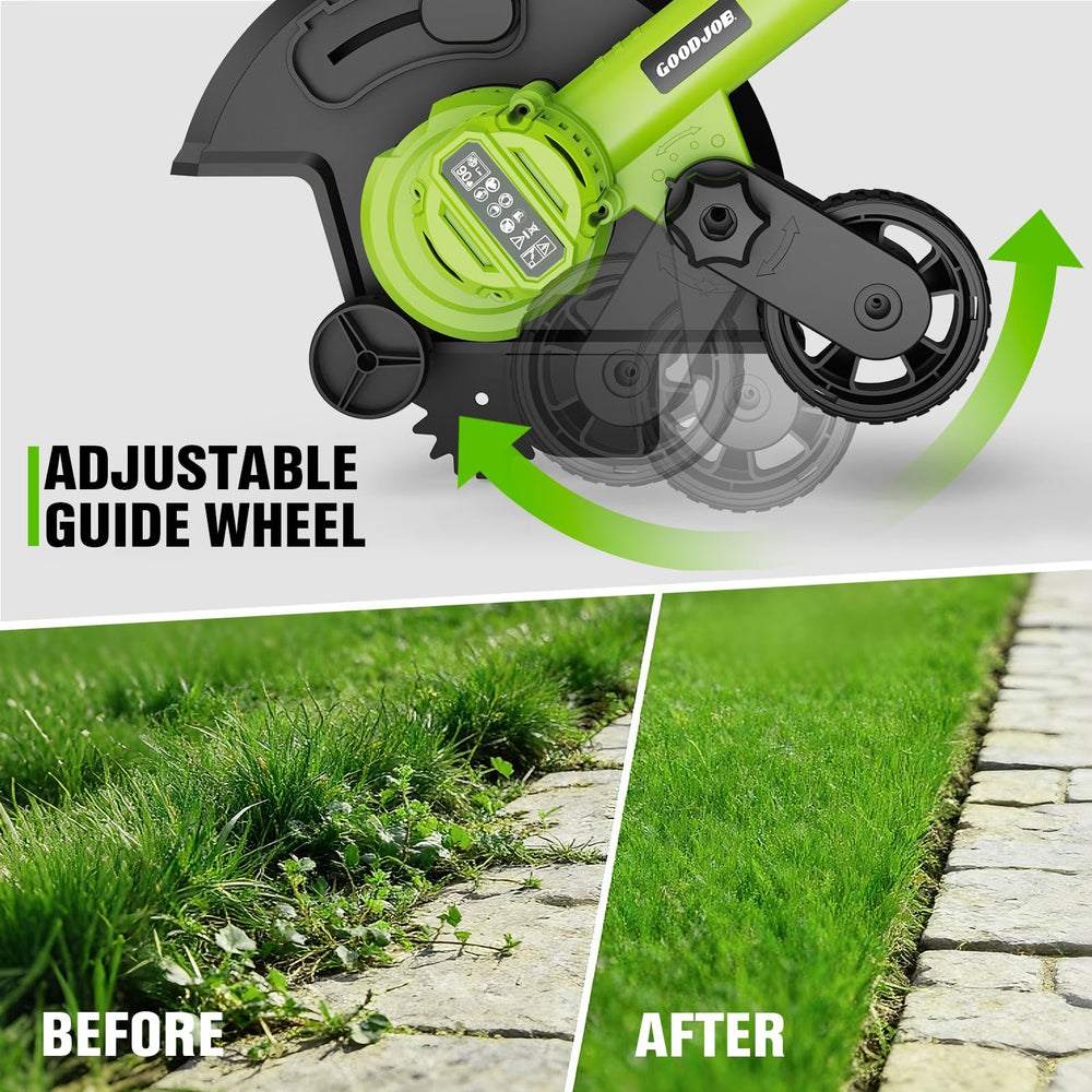 goodjob rotatable auxiliary handle detail for ergonomic comfort during use