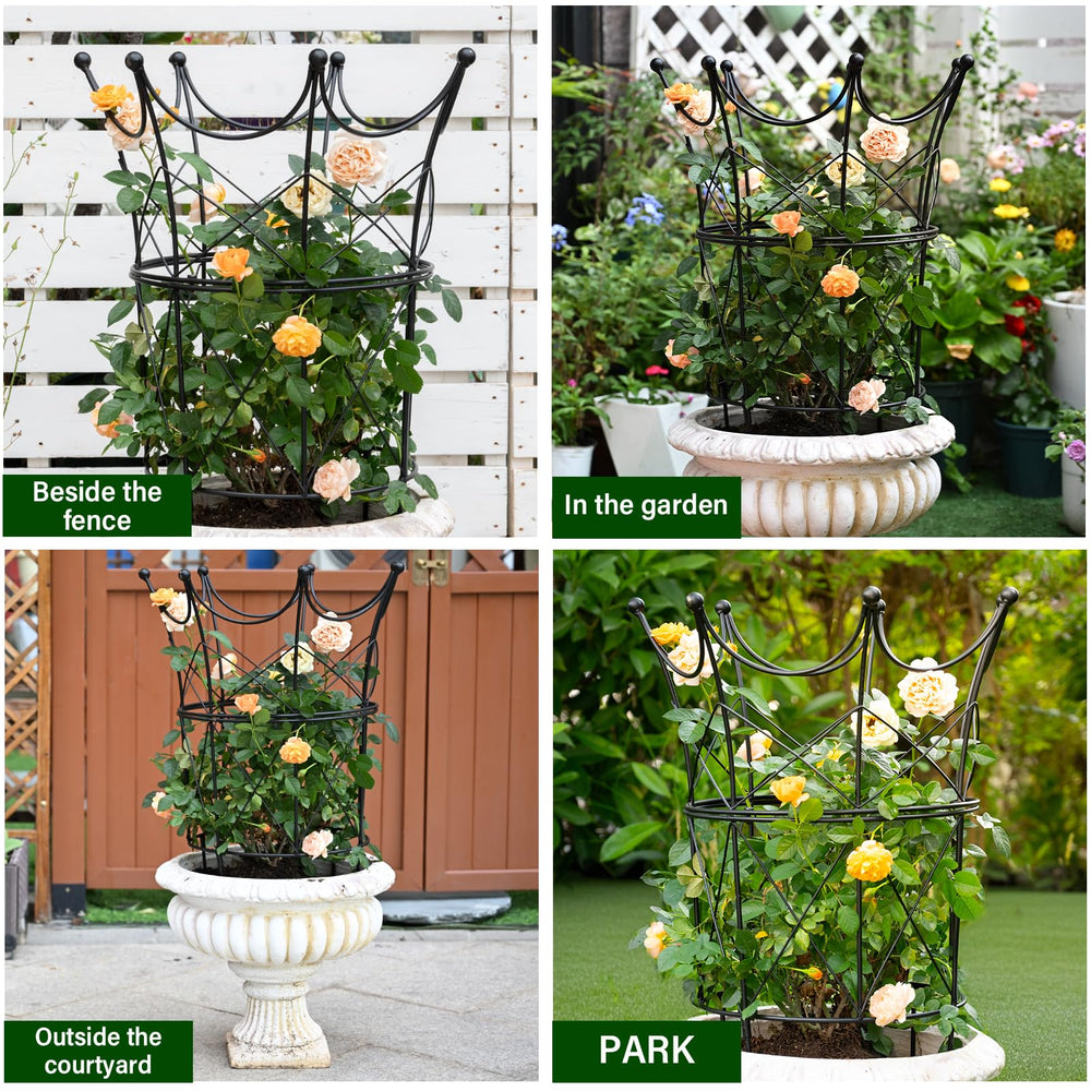 Goooxim placed in garden border blending discreetly with surrounding plants