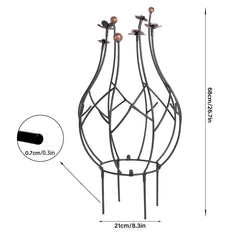 GOOOXIM branch-pattern detail highlighting durable metal and natural look