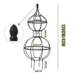 GOOOXIM sphere detail highlighting double-layer design for multiple plant anchors