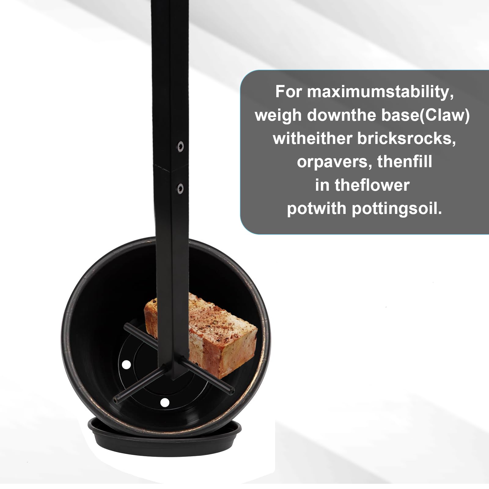Goooxim painted finish detail showing weather-resistant coating benefit