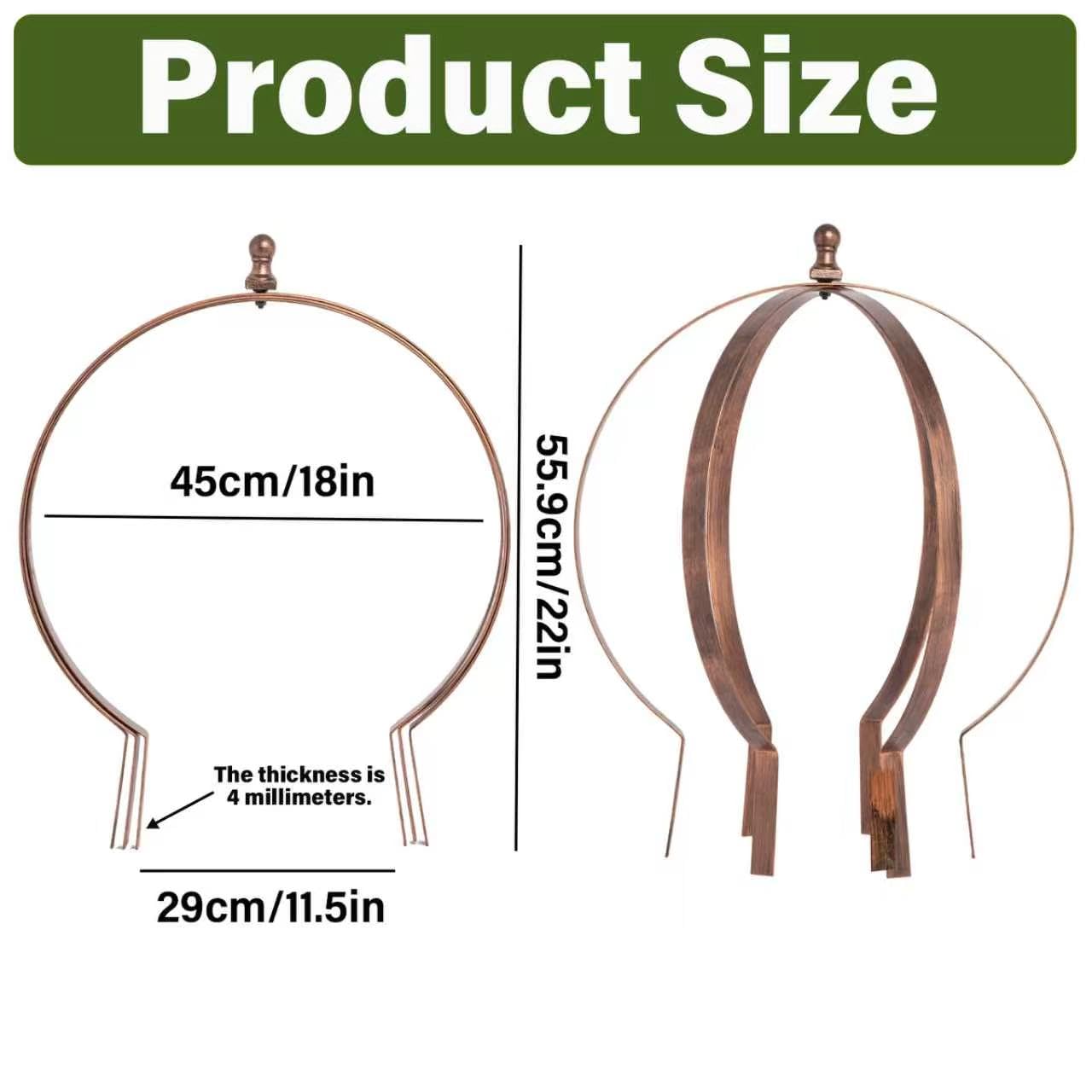 Goooxim size comparison next to a hand showing compact 22-inch scale