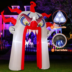 GOOSH archway lit at night with bright LEDs for high visibility