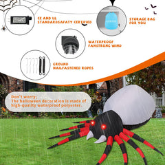 GOOSH spider waterproof fan and UL adapter setup for quick inflation