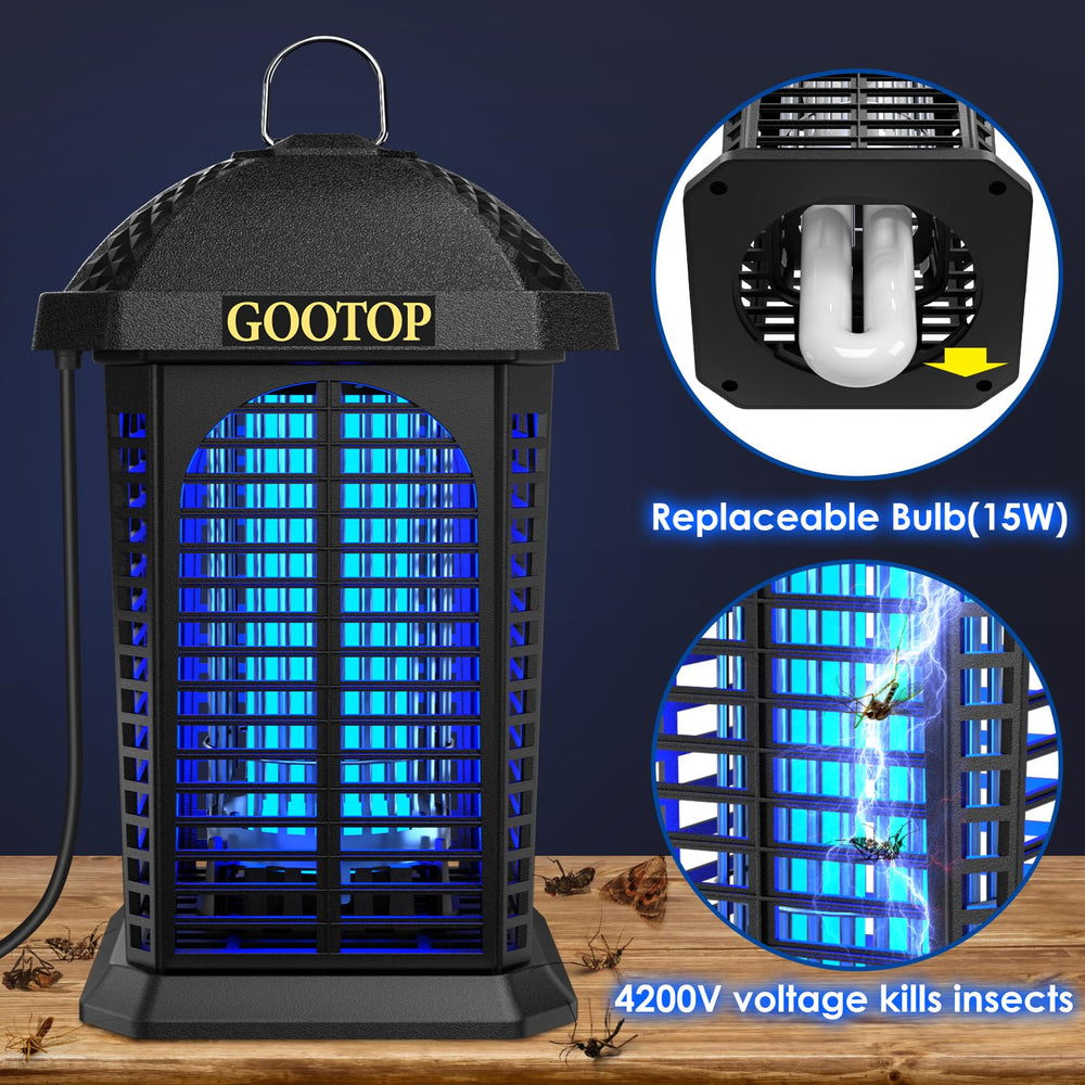 GOOTOP removable tray pulled out demonstrating easy cleaning and maintenance benefit