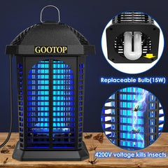 GOOTOP removable tray pulled out demonstrating easy cleaning and maintenance benefit