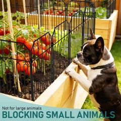 Goovilla closeup grid pattern showing narrow spacing that blocks small animals