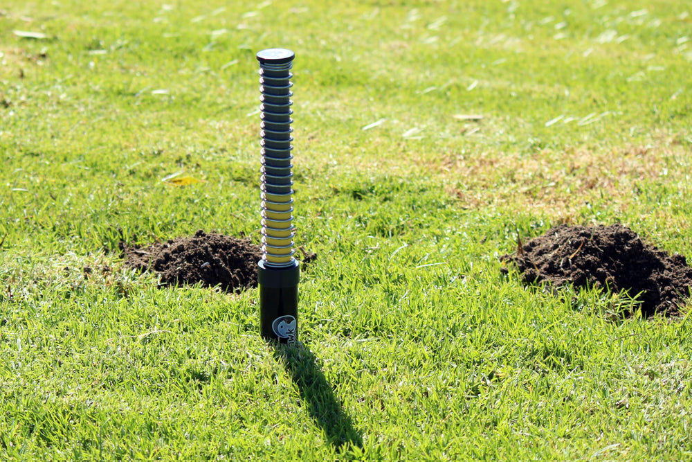 GopherHawk next to ruler for scale showing 20-inch length benefit