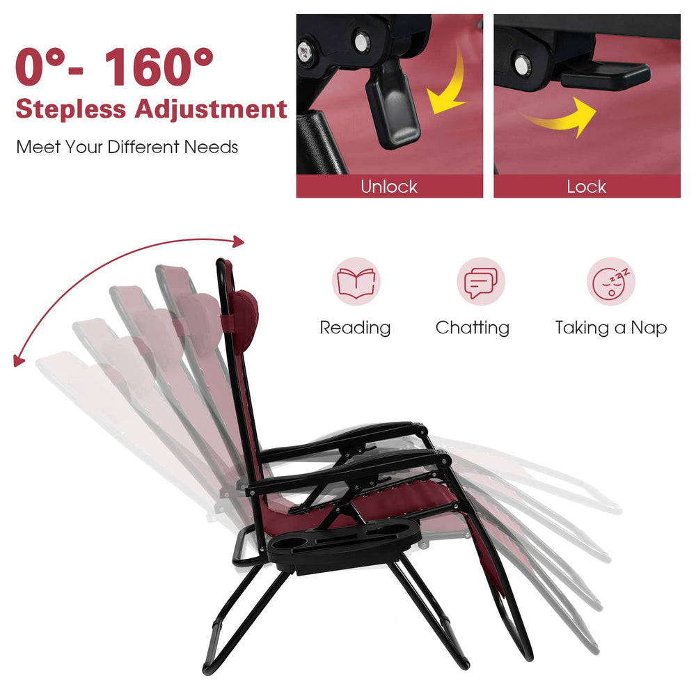 Goplus folded compact storage illustrating easy transport