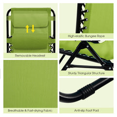 Goplus adjustable headrest pillow detail for personalized support