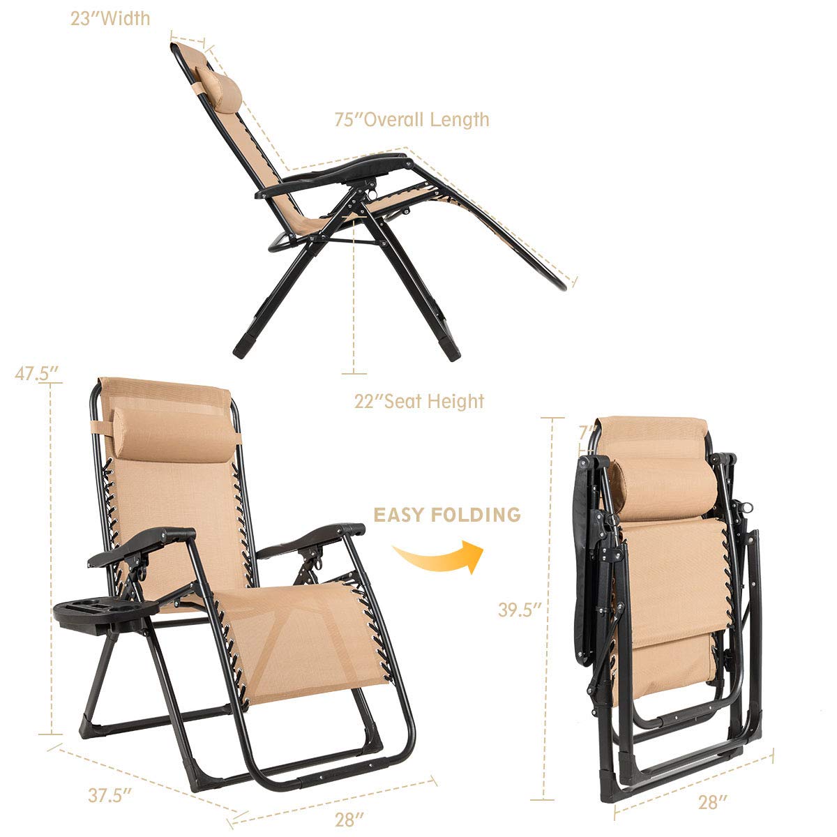 Goplus lifestyle patio scene with chair by pool highlighting outdoor leisure and style