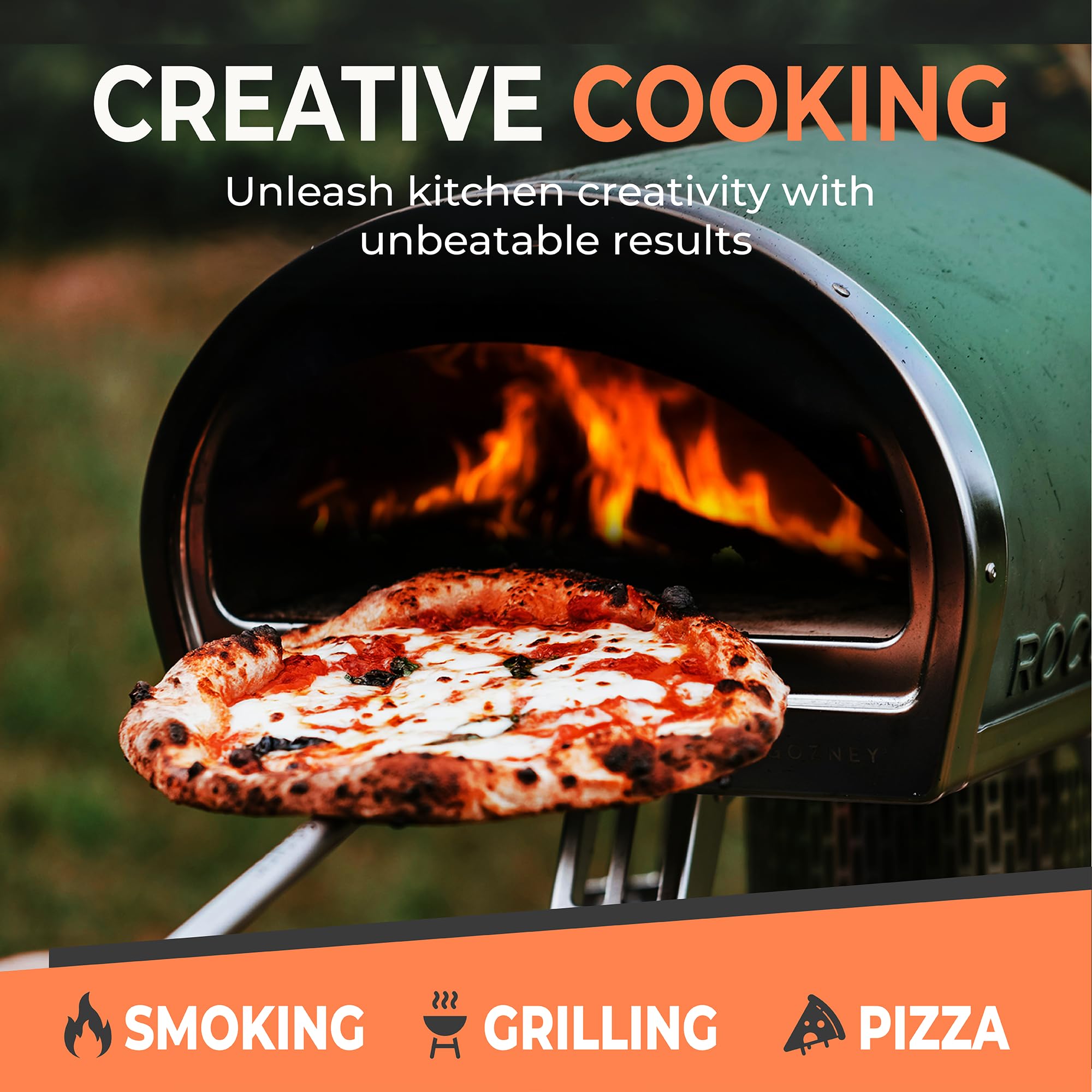 Goppli natural fire starters packed to speed ignition and cook time