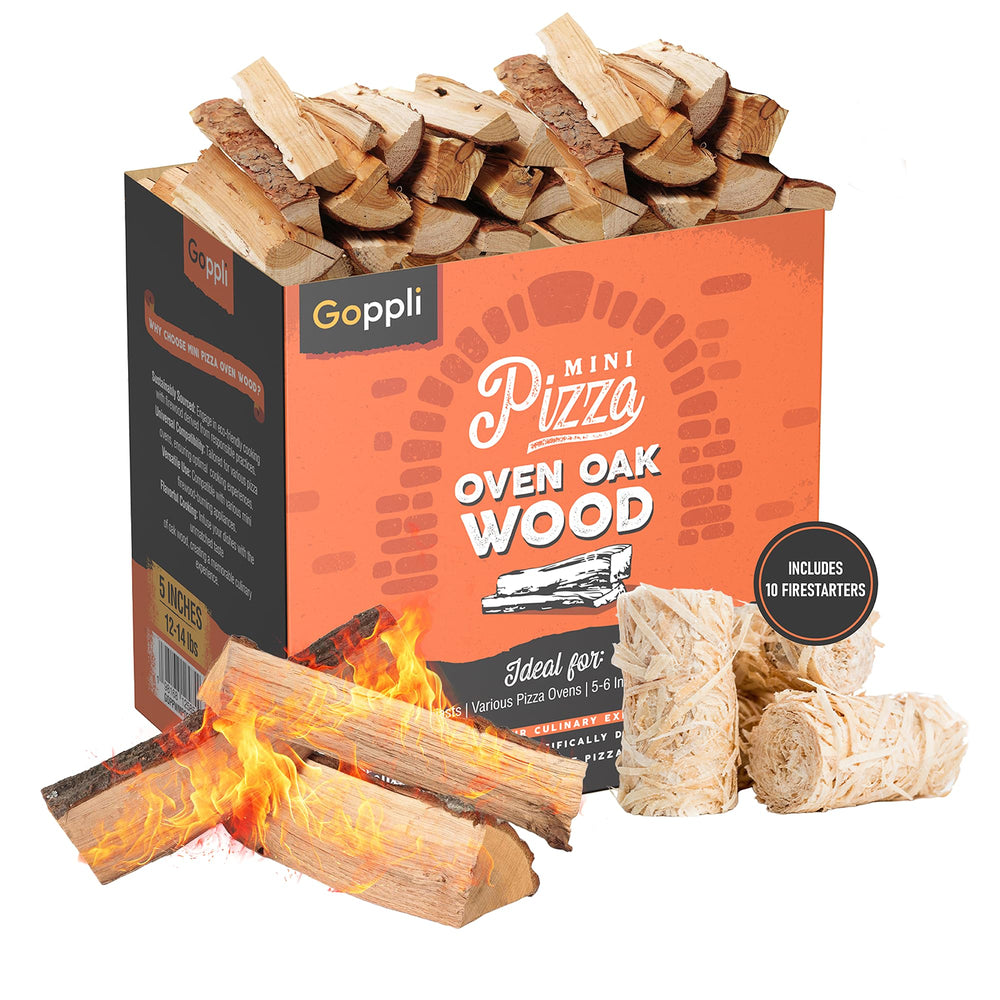 Goppli outdoor pizza scene with oven and cooked pizza appealing lifestyle