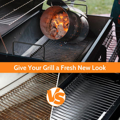GORGERILA carry handles detail for safe ash removal benefit