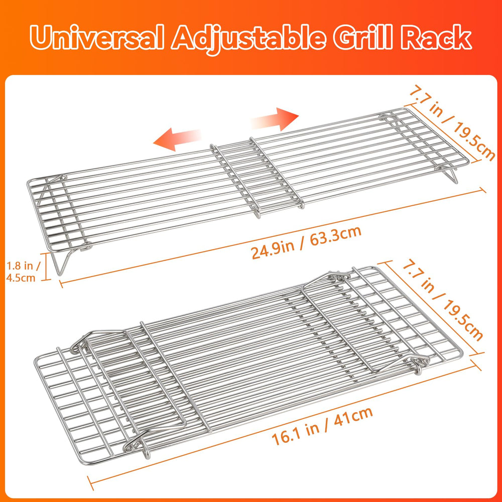 GORGERILA close-up of 304 stainless steel finish resisting rust and corrosion