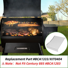 GORGERILA installed in Traeger Ironwood 885 demonstrating proper fit benefit