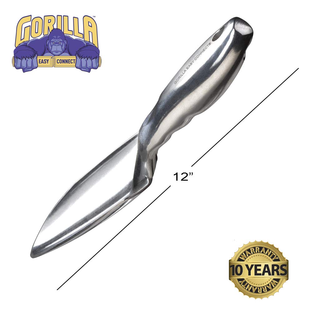 GORILLA EASY CONNECT cultivator hand rake loosening soil for easier aeration