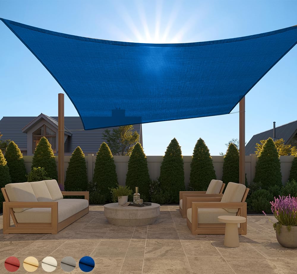 GORILLA GRIP front packaging showing 10x13 blue shade sail and features