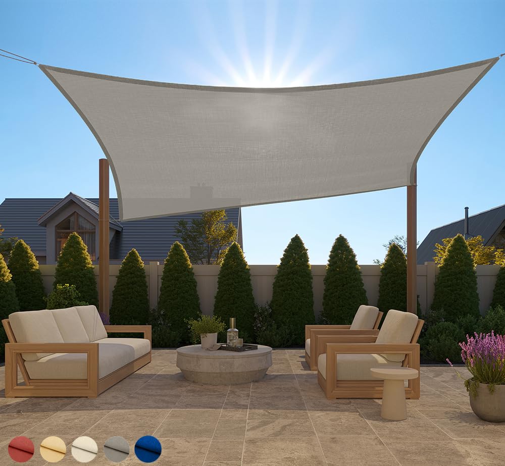 GORILLA GRIP front packaging showing 6x10 ft graphite shade sail and product benefits
